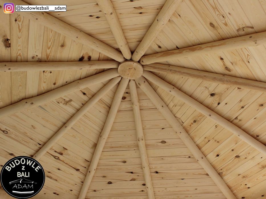 Altana Sześciokątna z Bala, Altanka z Bali, Altana Ogrodowa (montaż)