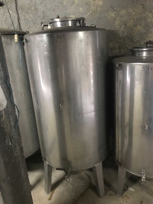 Cubas de Inox 664L e 1000L (separadas ou todas juntas)