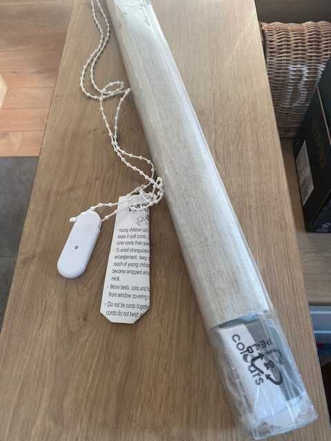 Roleta okienna 60 x 160 cm /a'la LEN naturalny/ NEW * zaciemniająca