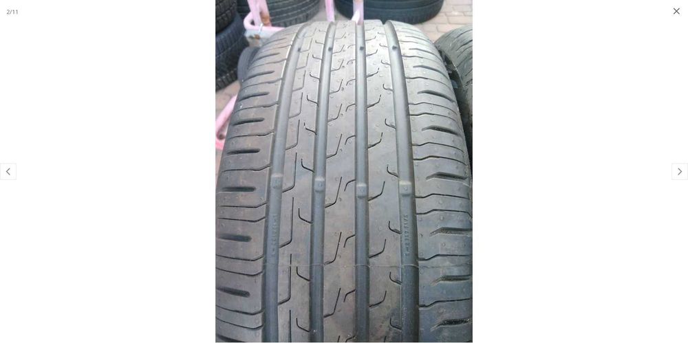 4x nowe opony letnie Continental EcoContact 6 215/55 R17