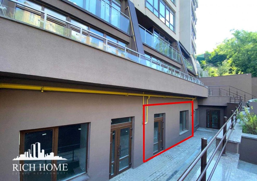 ЖК Львівський квартал, Глибочицька нежитлове приміщення, фасад