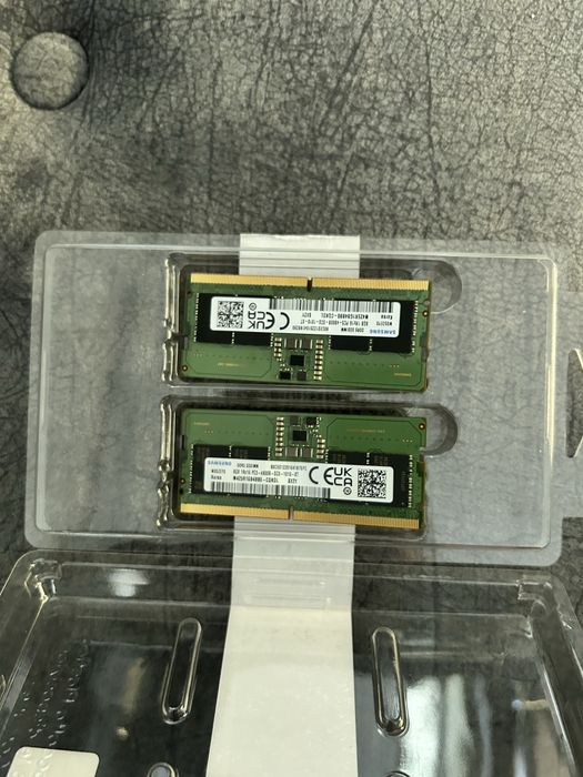 Оперативна пам’ять Samsung DDR5 16 ГБ (2×8 ГБ) 4800 MHz SO-DIMM