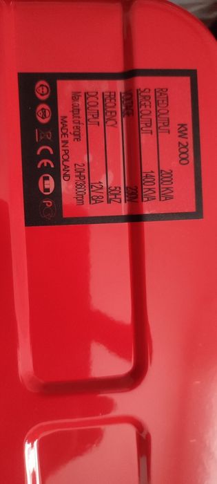 Генератор 1.4кВт-2кВт  медь Польша  электрогенератор купити нє дорого