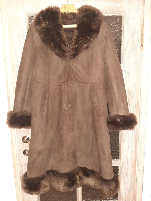 Kożuch damski vintage