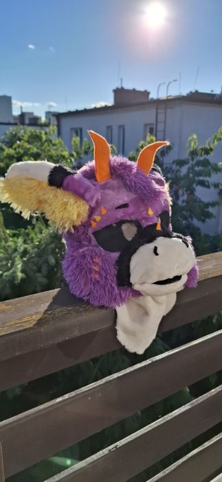 Furry fursuit dutch angel dragon
