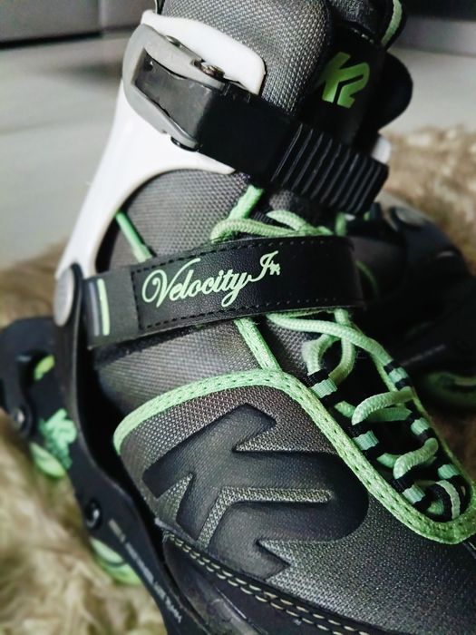 Rolki k2 velocity jr freestyle rozmiar 32-37 regulowane