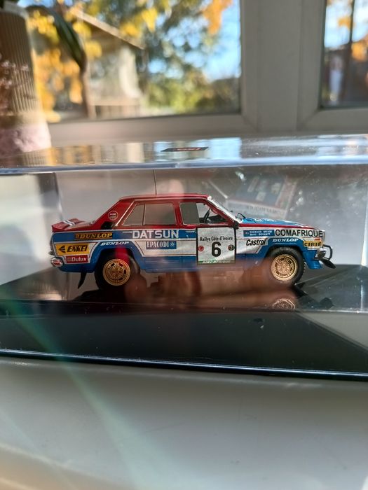 Datsun Violet GT - Rally Cote d'Ivoire 1981. IXO. 1:43.