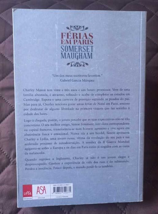 Férias em Paris - Somerset Maugham