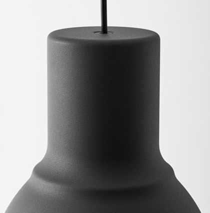 Nowa IKEA HEKTAR LAMPA WISZĄCA 22 LOFT Lampka Szary Sufitowa