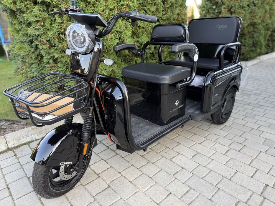 Трицикл Corso Sig L електротрицикл 1200вт