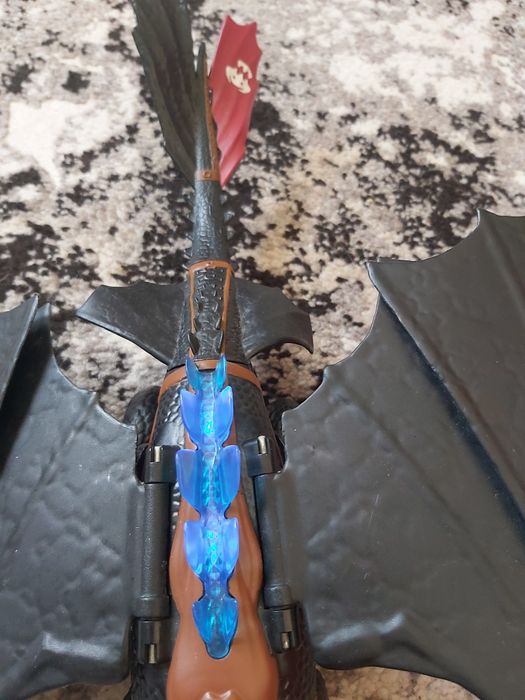 Інтерактивний дракон Беззубік "Як приборкати дракона" 40см