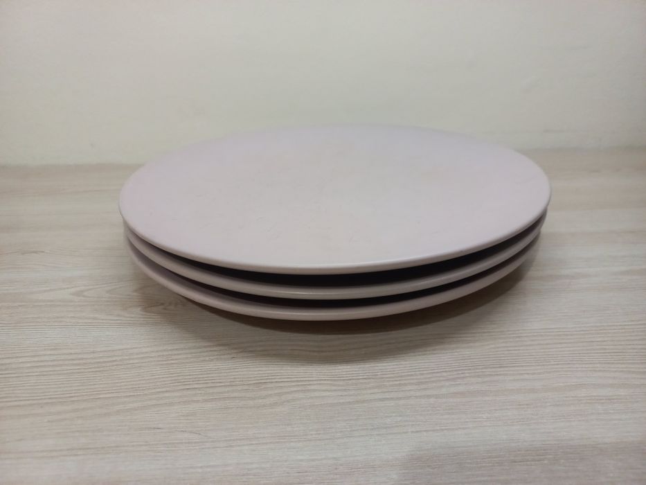 Тарілка 26см діаметр (світло-пудрового кольору)