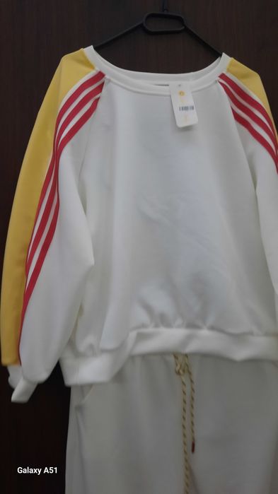 Dres masełko z lampasami
