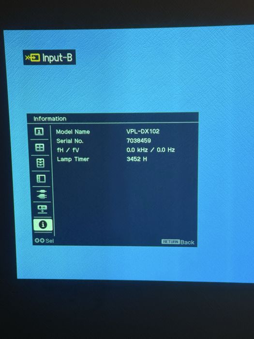 Проектор Sony VPL-DX102, проєктор