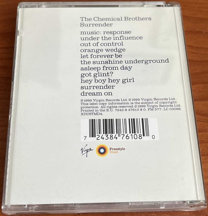 The Chemical Brothers - Surrender (Minidisc, Album)