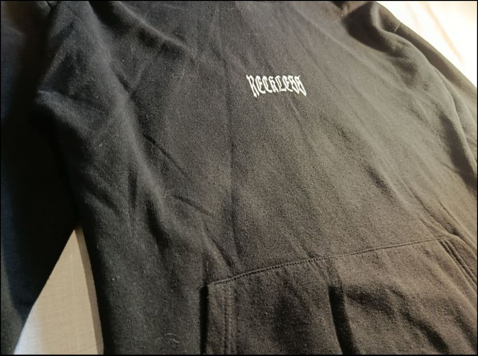 FSBN "Reckless" Hoodie Black (S) – стильна худі з принтом черепа