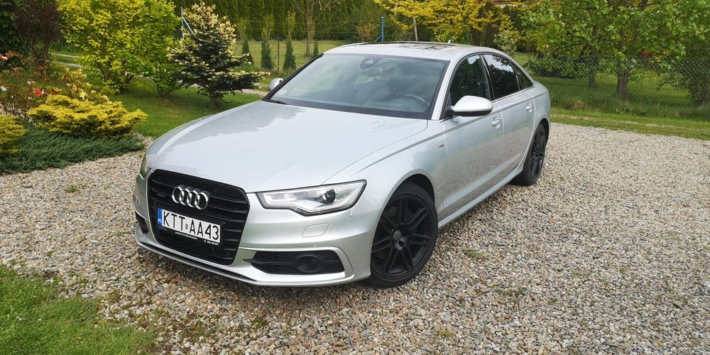 Audi A6 S-line 3.0 TDI Quattro 245 KM head-up szybredach