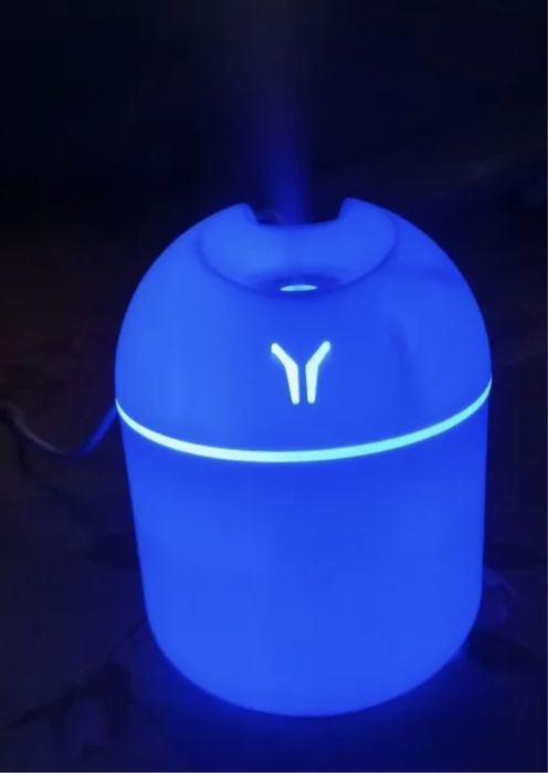 Ночник увлажнитель воздуха usb от сети, светится
