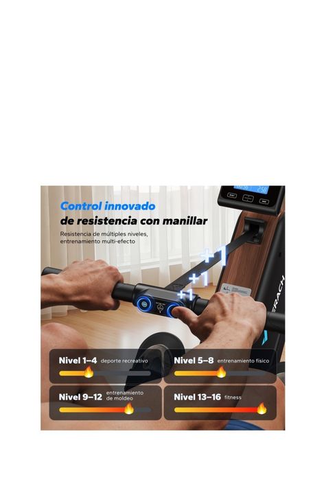 Máquina remos Merach