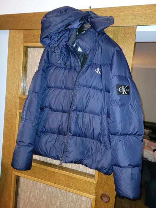 kurtka puchowa puch kaczy Calvin klein oryginał