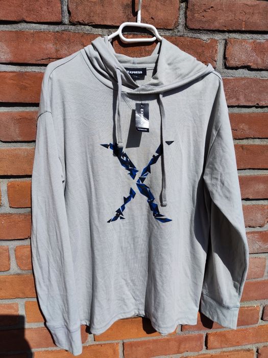 Nowa Oryginalna Bluza z Kapturem Hoodie Express