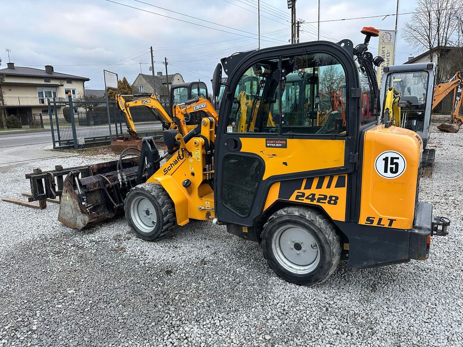 SCHAFFER 2428 SLT Ładowarka kołowa 2021 Rok widły łyżka TYLKO 1060 MTG