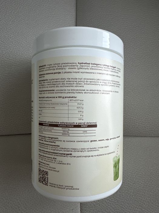 Matcha Latte Collagen Wanilia