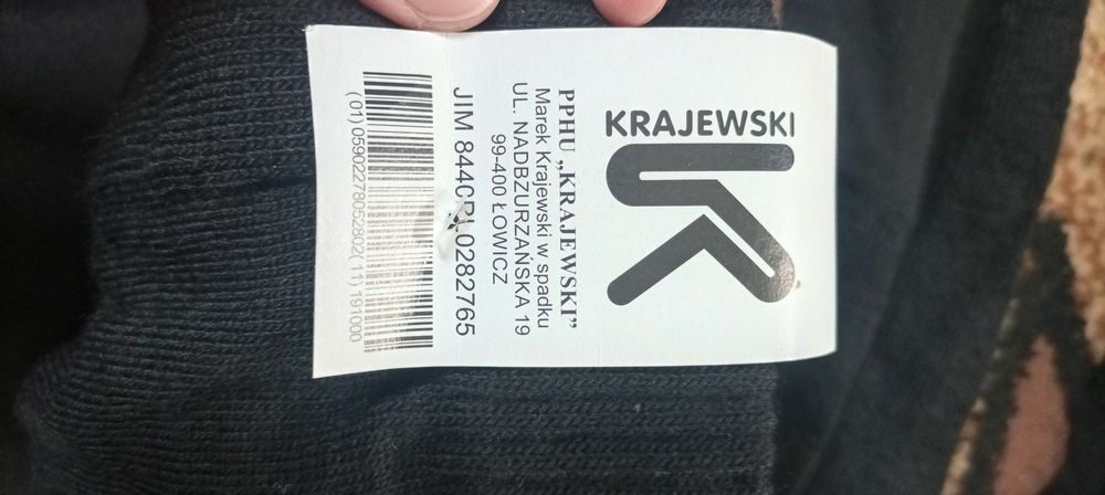 4 pary skarpety zimowe ciepłe grube czarne nowe rozmiar 27-28