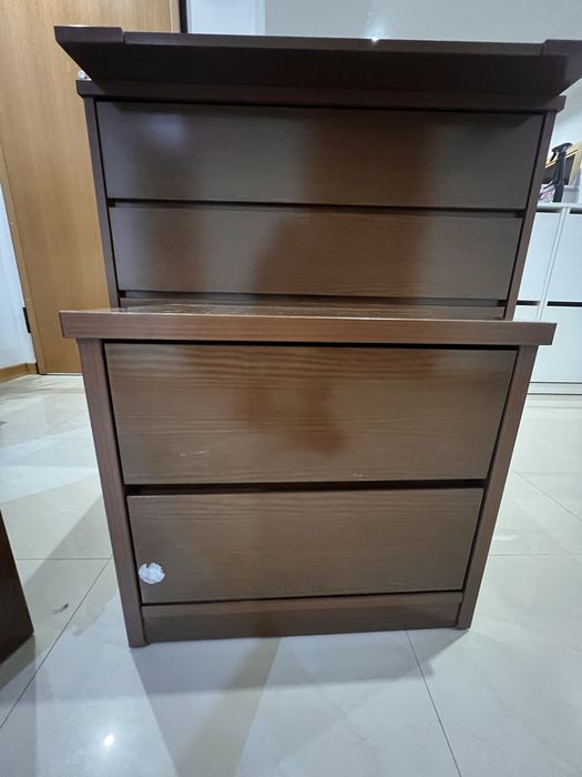 Troco quarto completo madeira de cerejeira