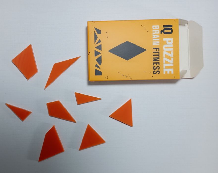 Iq puzzle Хрест, Серце, Ромб