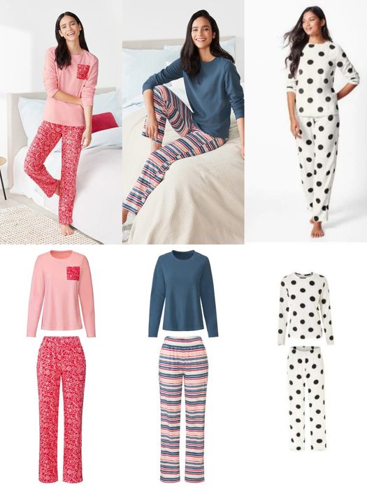 Женская флисовая  пижама  esmara®  размер S; M;L