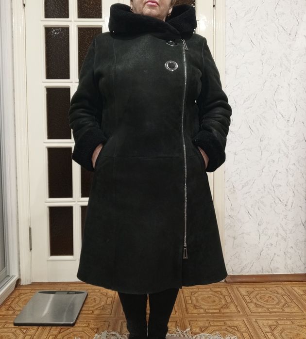 48/50 Xl Турция rojava Отличное состояние Натуральная дублёнка женская
