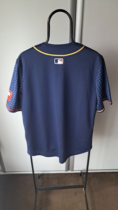 T shirt basebolowy rozpinany Nike Houston  Astros Space City