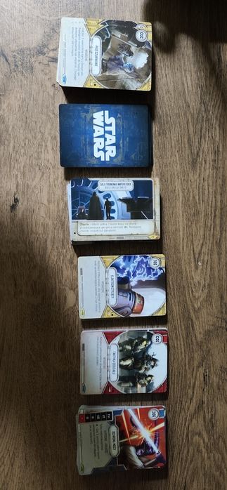 Karty Star Wars 222 sztuki + kości