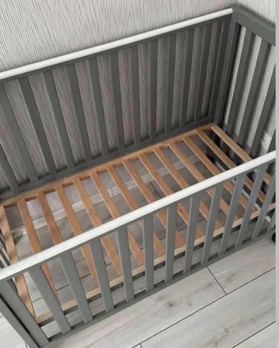 Ліжечко Верес (Сірого кольору)Терміновий Продаж!!!