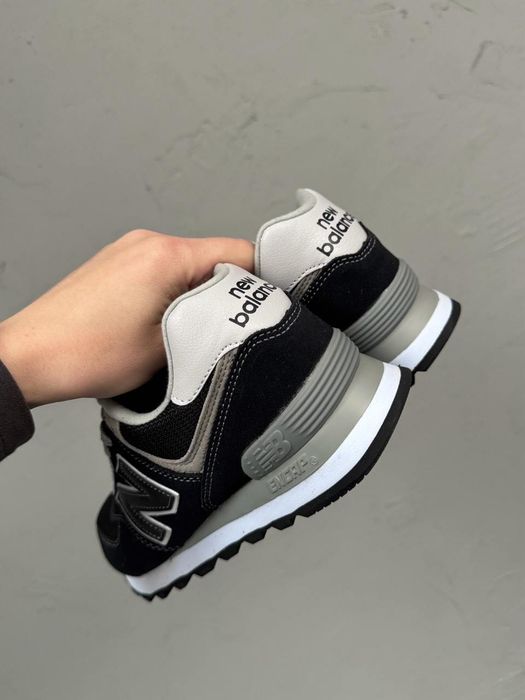 ХІТ СЕЗОНУ! New Balance 574 Legacy Black/Grey 36 37 38 39 40 41 нб ню беланс легасі чорні сірі