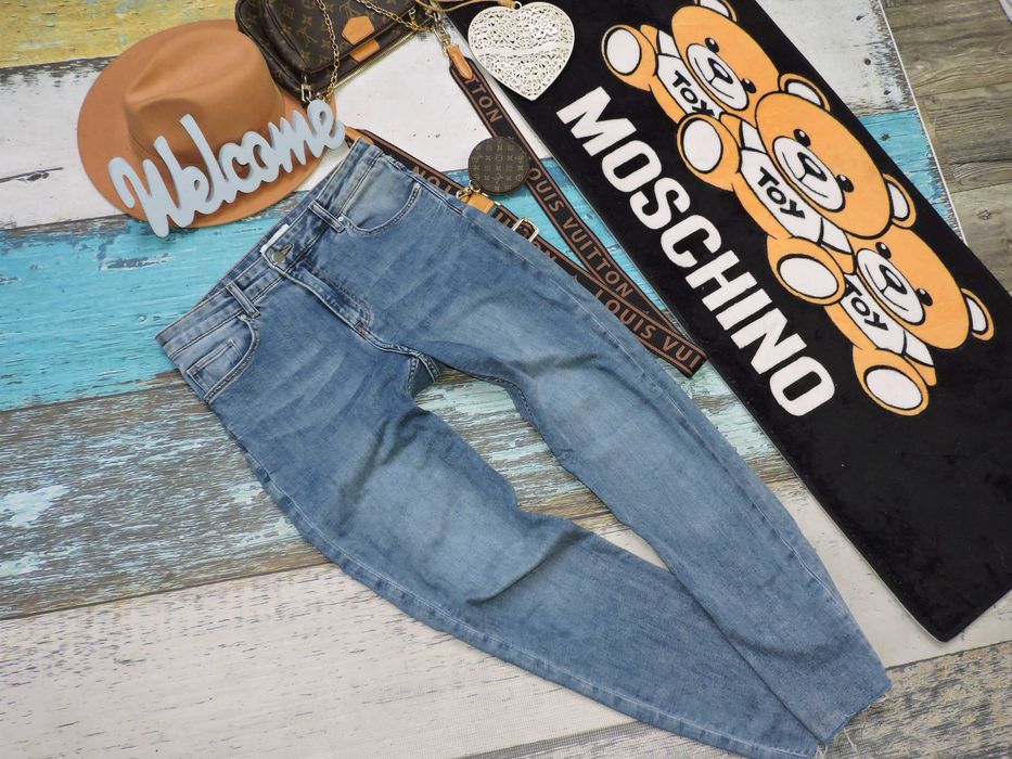 H&M Świetne spodnie relaxed jeans 40