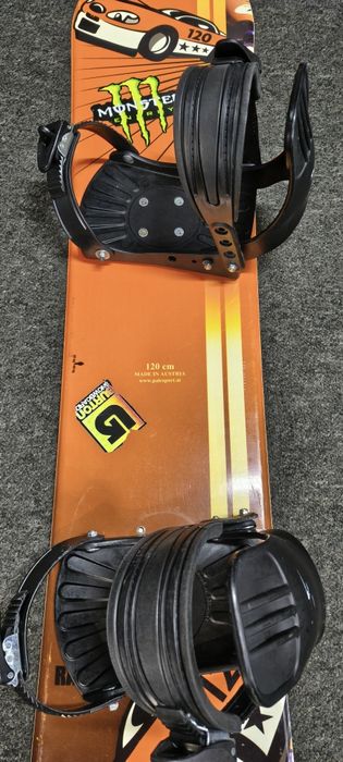 Deska snowboardowa 120cm NIDECER + wiązanie