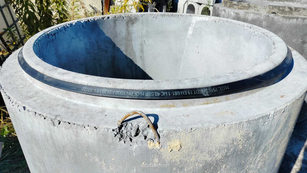 Kręgi betonowe fi 1000, krąg, studnia, zbiornik na deszczówkę, pokrywy