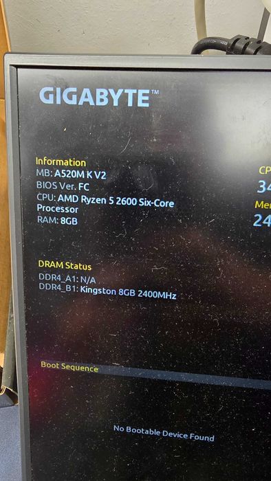 Bundle CPU i5-3450 + Board Gigabyte64738294119938124