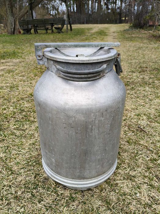 Bańka na mleko, konwia, kana aluminiowa 40l