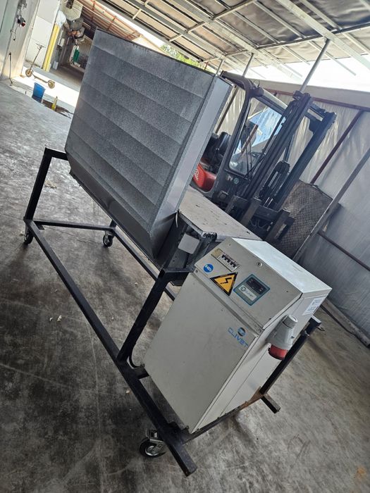 Przenośny klimatyzator przemysłowy 400v 14kw chlodzony wodą