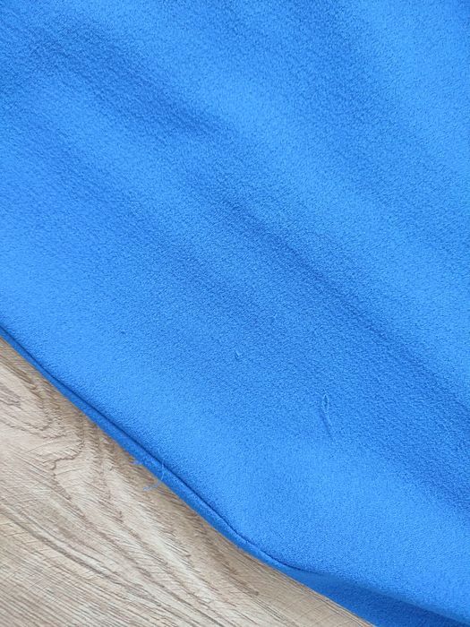 M Zara Basic plisowana chabrowa oversize