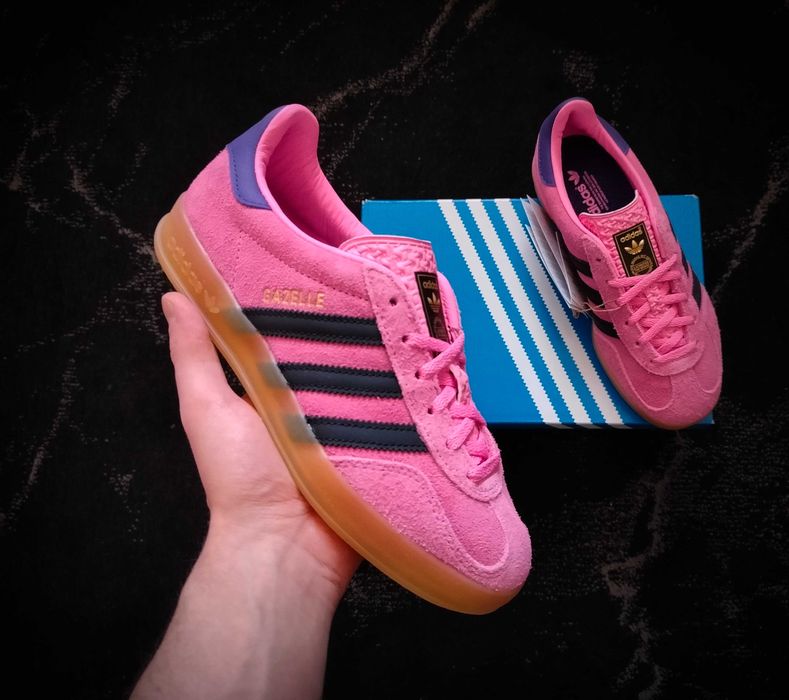 Adidas - Gazelle Indoor Bliss Pink Purple r. 38 SNEAKERS