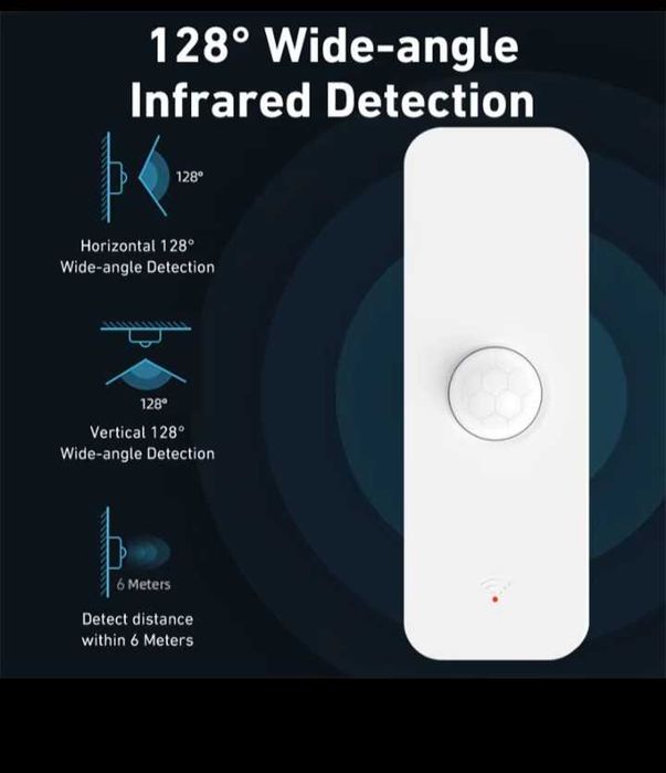 Tuya WiFi czujnik ruchu PIR inteligentny