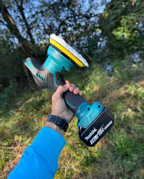 ZESTAW 15w1 - Maszyna do odnawiania lamp samochodowych na AKU MAKITA