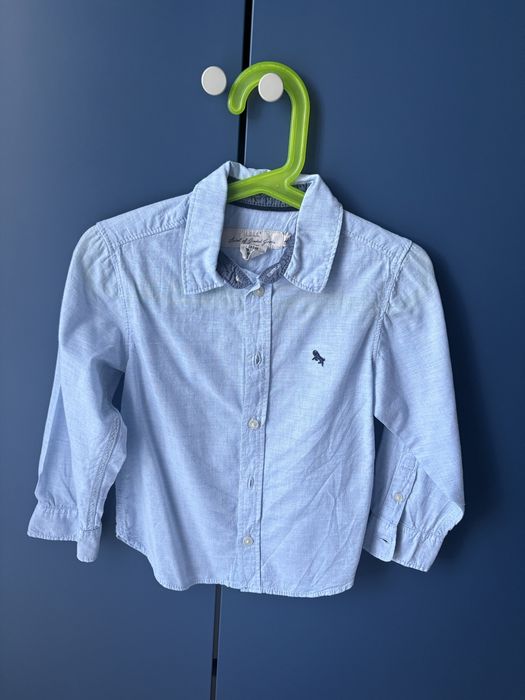 Koszula chłopięca błękitna 110 H&M