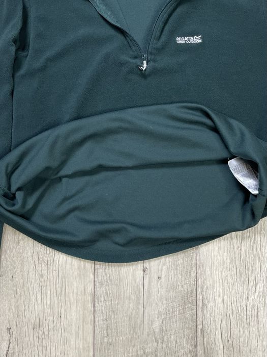 Regatta кофта толстовка 2XL-3XL размер флисовая зеленая