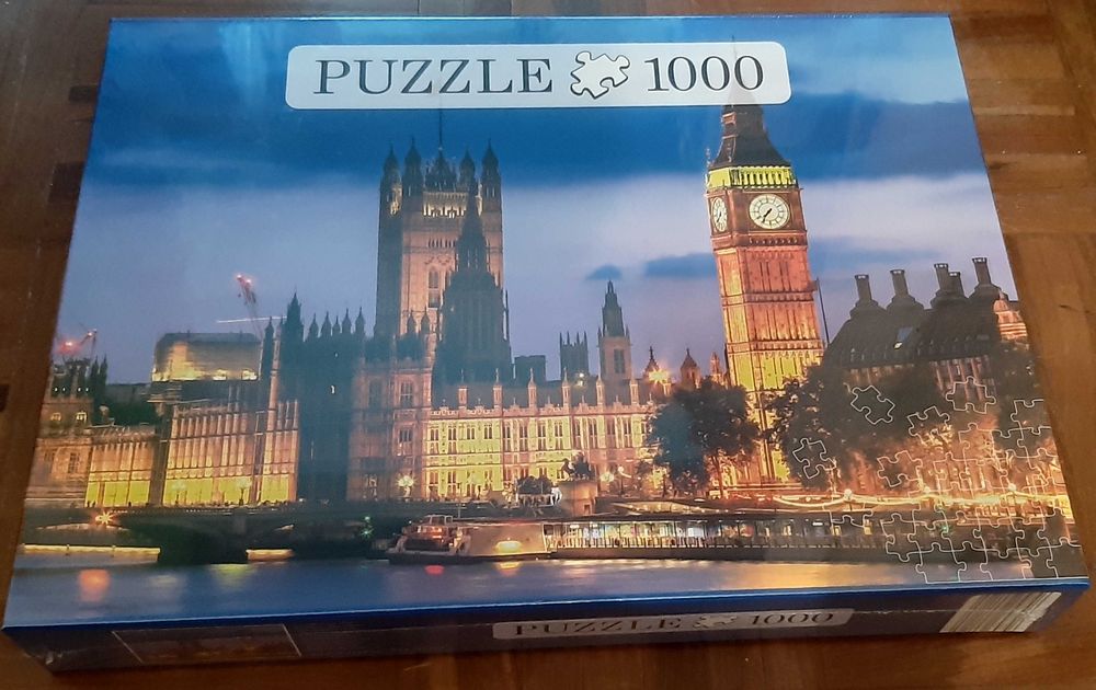 PUZZLE 1000 Peças: LONDRES à Noite - NOVO! A Estrear! SELADO!