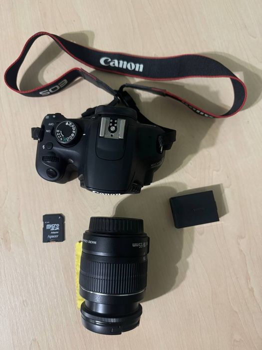 Продам фотоапарат дзеркальний Canon ESO 1200D